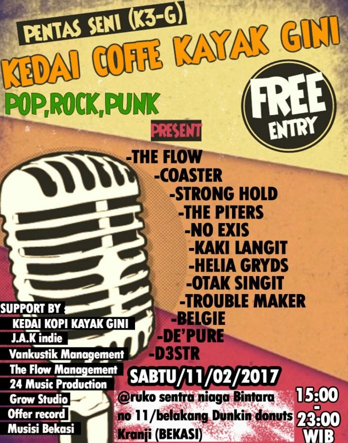Pentas Seni Keda Coffe Kayak Gini